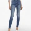 ONLY Onlforever High Life- Jeans Skinny Fit - Medium Blue Denim 1 ONLY Onlforever High Life- Jeans Skinny Fit - Medium Blue Denim -Mode Kledingwinkel ee91c09620cc4d4892b6d27c0030b2e0
