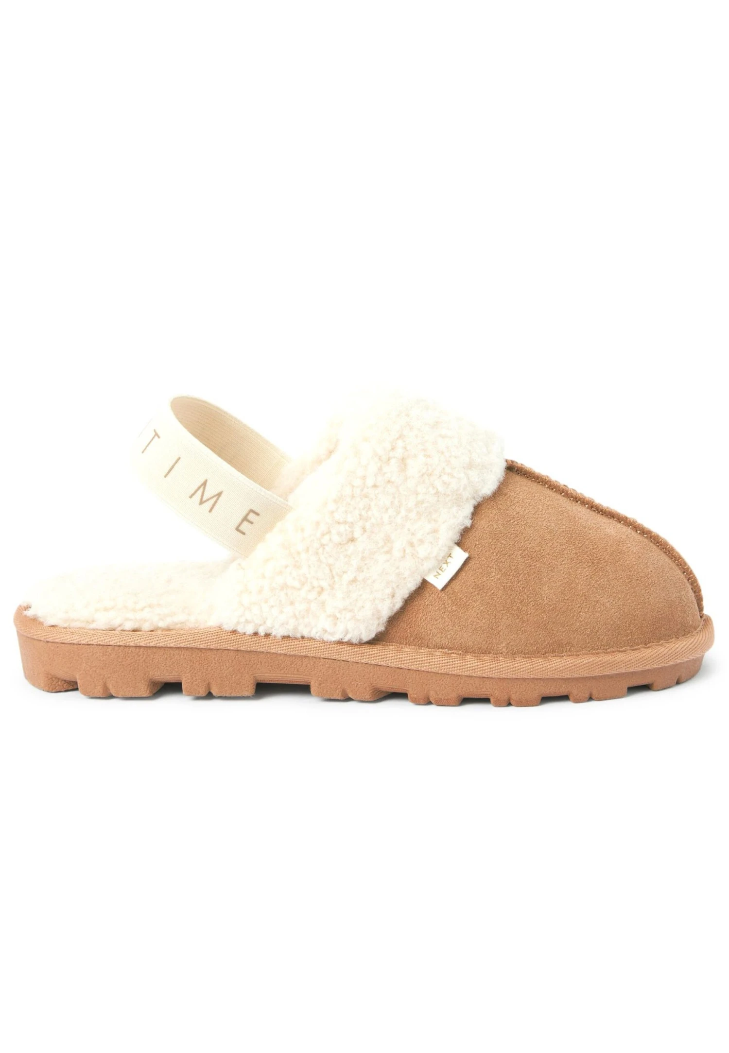 Next With Elastic Support - Pantoffels - Tan Brown 3 Next With Elastic Support - Pantoffels - Tan Brown