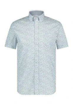 Regular Fit In Durable - Overhemd - White Azure -Mode Kledingwinkel ef54c8f4bbdf4de7b646464dcb92a37e