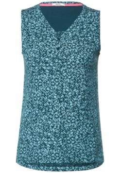 Cecil Minimalprint - Top - Grün -Mode Kledingwinkel f0d0617a0e9b42ae97146021fee602b4