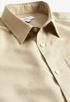 Next Short Sleeve - Overhemd - Stone -Mode Kledingwinkel f194d9bec6ae4f8189c29ca86ab745ad