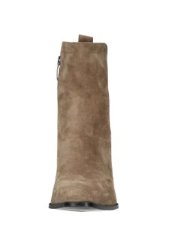 Enkellaarsjes Met Hoge Hak - Beige -Mode Kledingwinkel f1e4c811c00046aaa66ec6fe0eeb9b7f