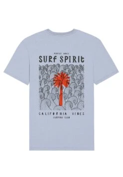 Surf Spirit - T-Shirt Print - Serene Blue 7 Surf Spirit - T-Shirt Print - Serene Blue -Mode Kledingwinkel f1f1d4f1a3a54b7fb6afbe26327b93f5