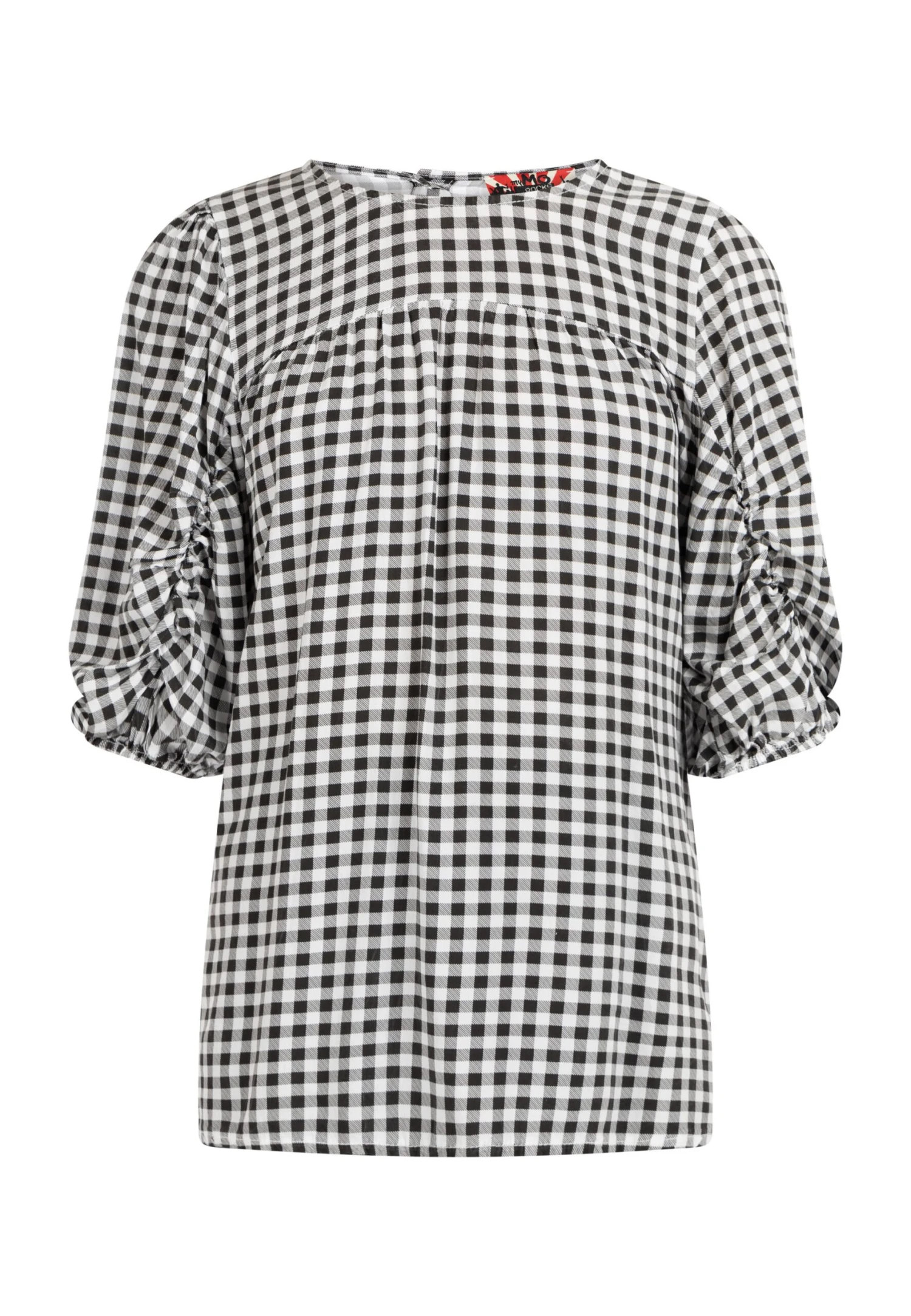 Blouse - Schwarz Weiss 7 Blouse - Schwarz Weiss - Afbeelding 5