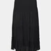 Vero Moda Petite Vmjenny Smock Calf Skirt - A-Lijn Rok - Black -Mode Kledingwinkel f2c4bc09880d48219f026d0a14667522