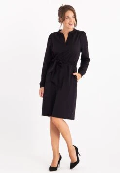 La Travel Chérie - Jerseyjurk - Zwart -Mode Kledingwinkel f3217edafdc0453d8403c97463ed9c36