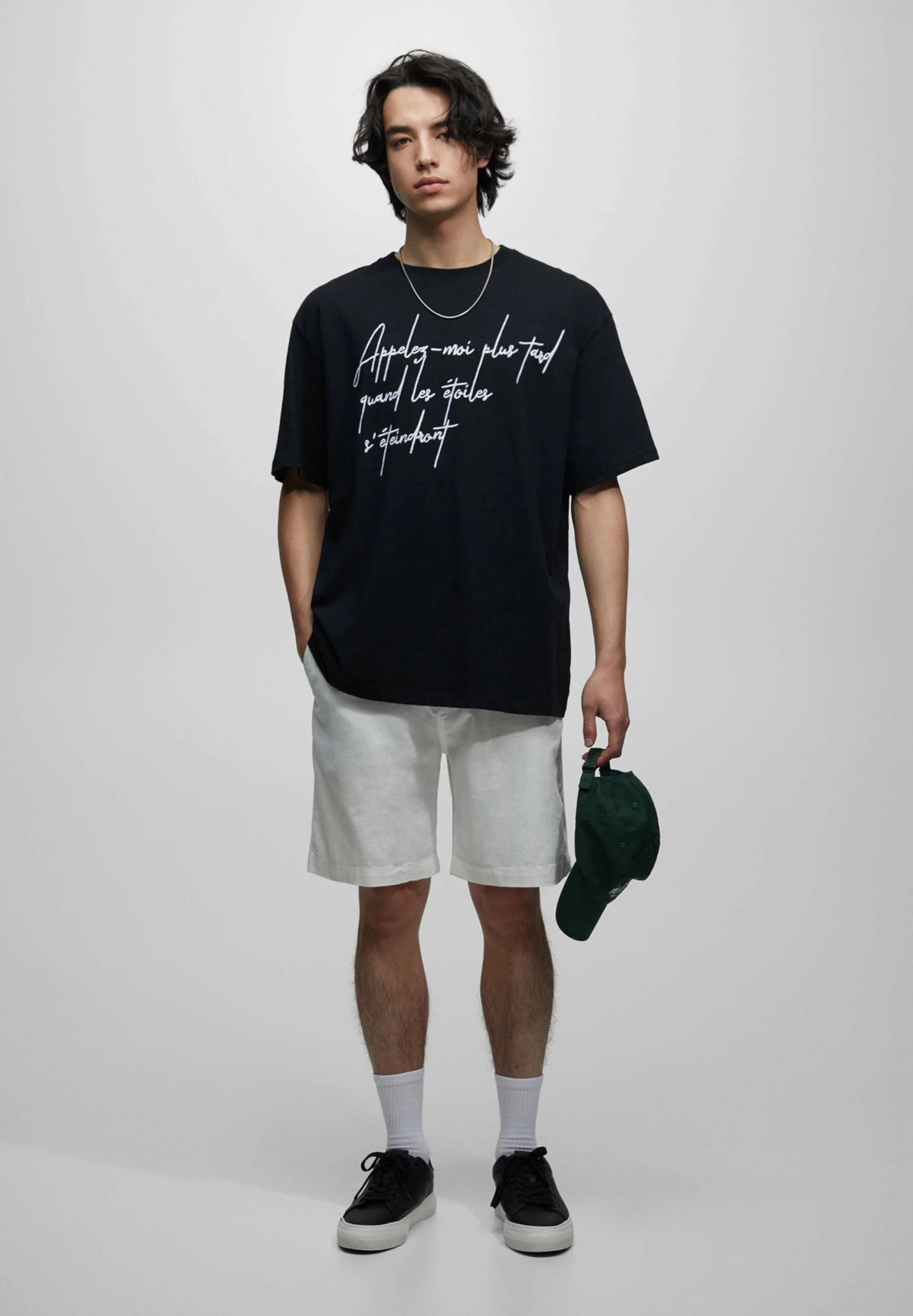 PULL & BEAR Rustic Bermuda - Shorts - White 4 PULL & BEAR Rustic Bermuda - Shorts - White - Afbeelding 2