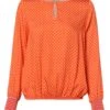 Emily Van Den Bergh Blouse - Orange -Mode Kledingwinkel f745dc4dab09411fad621e114c23f94e