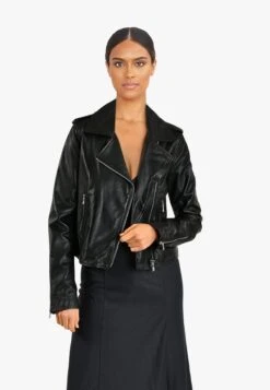 Oakwood Kitty - Leren Jas - Black