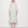 Yasmelinda Ankle Dress - Blousejurk - Star White