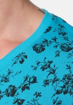 T-Shirt Print - Bleu Turquoise 10 T-Shirt Print - Bleu Turquoise -Mode Kledingwinkel f7918f790fe647388f3c55bb45ce5c0c