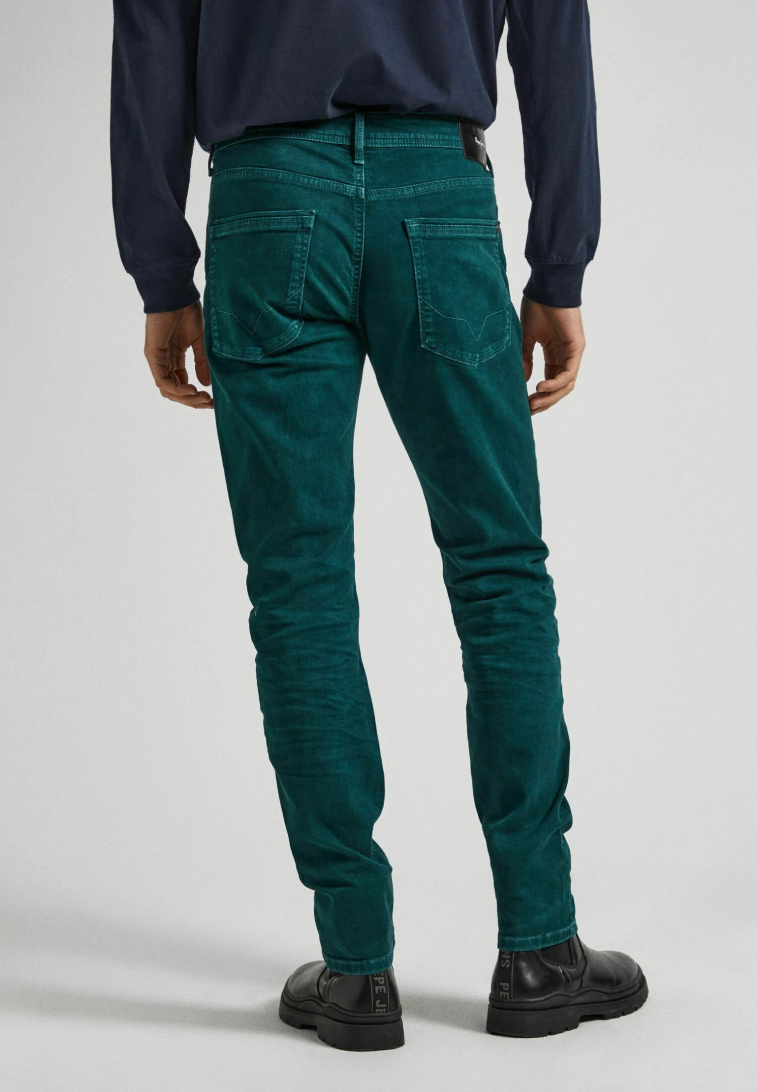 Pepe Jeans Stanley - Straight Leg Jeans - Green 4 Pepe Jeans Stanley - Straight Leg Jeans - Green - Afbeelding 2