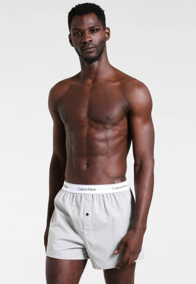 Modern Boxer Slim 2 Pack - Boxershort - Black/Grey 4 Modern Boxer Slim 2 Pack - Boxershort - Black/Grey - Afbeelding 2