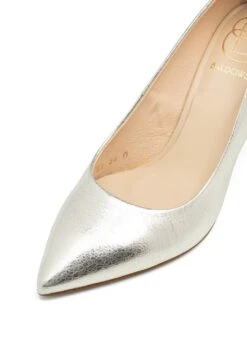 Alfreda - Klassieke Pumps - Silver Pumps -Mode Kledingwinkel f98a9de47ebb4dc8932b3d72dce19714