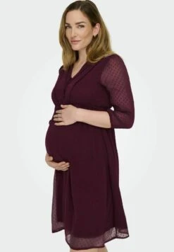 ONLY MATERNITY Mama 3/4 Arm - Jurk - Winetasting -Mode Kledingwinkel f9e76e2a69cd43e9a7ed126bce88efdc