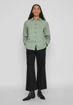 Vila Shacket Loose Fit - Spijkerjas - Green Milieu 10 Vila Shacket Loose Fit - Spijkerjas - Green Milieu -Mode Kledingwinkel fa61e5f3cc314097bba8c9f13ca7c648