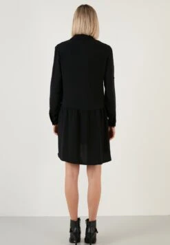 LELA Regular Fit - Blousejurk - Black -Mode Kledingwinkel fb9f48dd8e8b4e808bbc6466a3a5a796