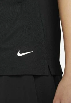 W Nk Dry Fit Victory Ss Sld - Poloshirt - Black/White -Mode Kledingwinkel fbcbe8a352534315a8a00c2481f5d862