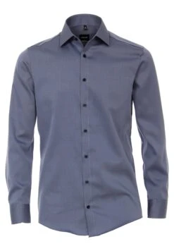 Venti Modern Fit - Zakelijk Overhemd - Blue
