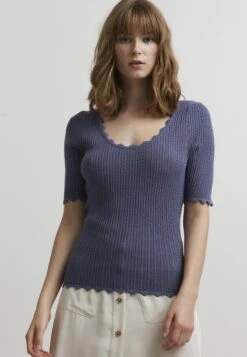 Irfantine Ss - T-Shirt Print - Crown Blue