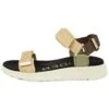 Woden Line - Sandalen Met Sleehak - Mehrfarbig