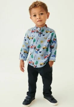 Next Long Sleeve- Overhemd - Blue