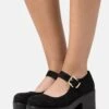 KOI FOOTWEAR Vegan Tira Classic Mary Janes - Plateaupumps - Black -Mode Kledingwinkel fe420ee8db944563b272099b9cefead6