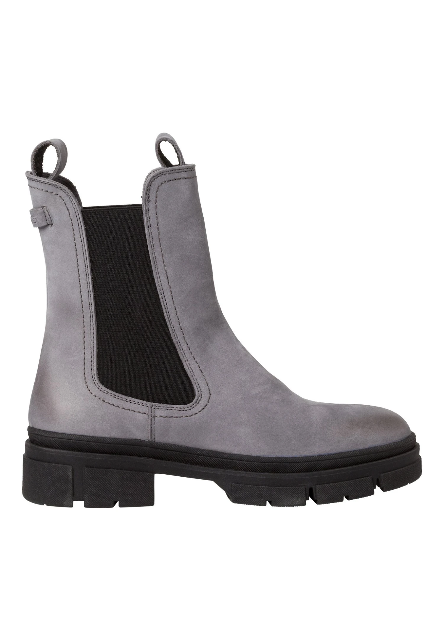 Tamaris Enkellaarsjes Met Plateauzool - Grey Nubuc 9 Tamaris Enkellaarsjes Met Plateauzool - Grey Nubuc - Afbeelding 7