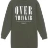 Overthinker - Sweater - Khaki -Mode Kledingwinkel fed7af1dcb5649ab870e845d3b8b33ce