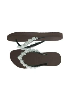 Precious Bloom- Teensandalen - Coffee -Mode Kledingwinkel ff65c2c6d52c4725a514584287bf30eb