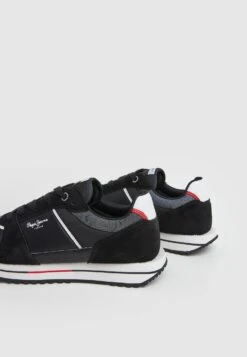 Pepe Jeans Tour Basic - Sneakers Laag - Black -Mode Kledingwinkel ff7e3e4dbd504cf485e42515cbfc7bca