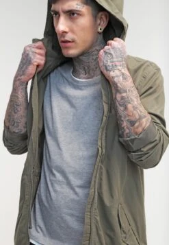 Pier One Parka - Khaki -Mode Kledingwinkel ffa45efc2dcd46dca209c3efa063c7ea